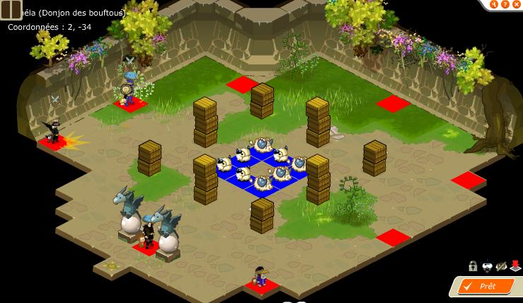 Bouftou dans un donjon