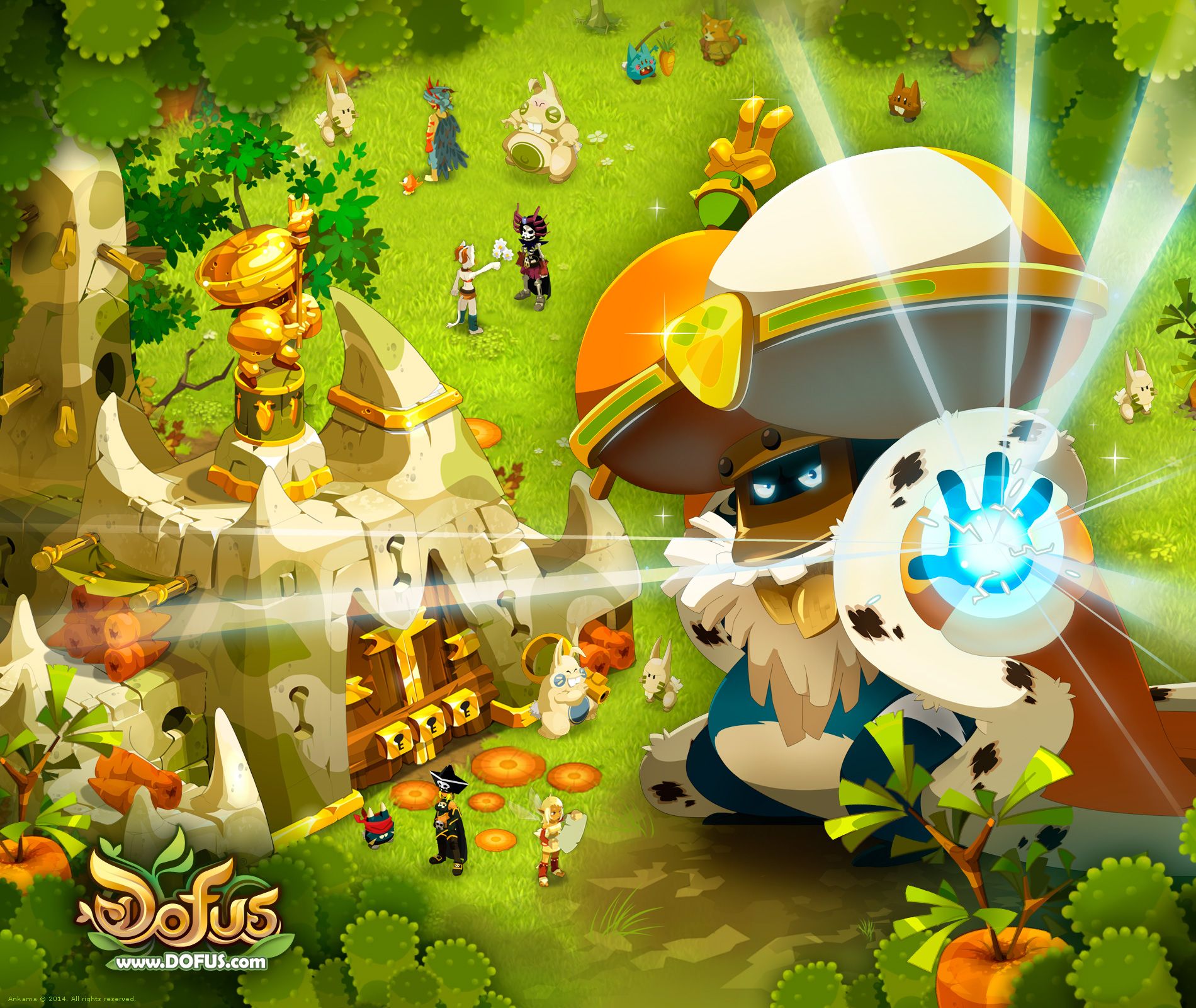 Gameplay Dofus - combat tactique dans le Krosmoz